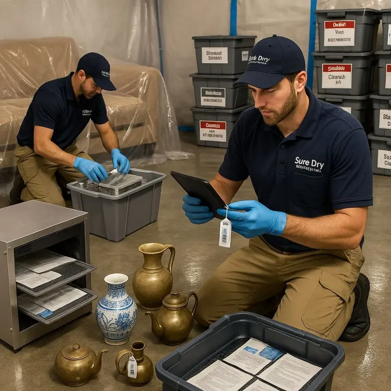 Content Protection and Restoration process in Highlands, TX